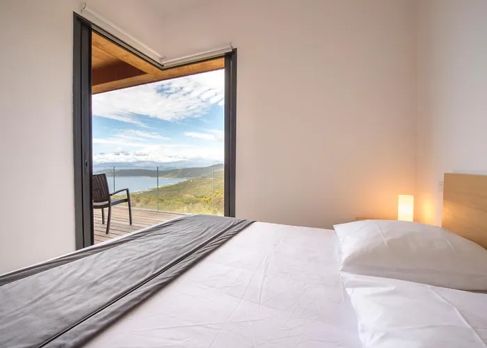 Panoramic Sea View - Heated Pool - Comfort Villa Coti-Chiavari (Corsica)